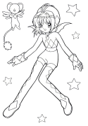 Cardcaptor Sakura Online Színezés